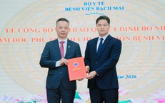 Bộ Y tế công bố quyết định bổ nhiệm Phó Giám đốc chuyên môn Bệnh viện Bạch Mai