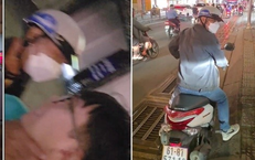 Xác minh clip người đàn ông đạp, bóp cổ tài xế taxi giữa đường ở TP.HCM