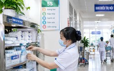Thực hiện 5S, xây dựng môi trường bệnh viện xanh – sạch – đẹp, an toàn