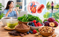 6 nguồn cung cấp flavanol giúp bảo vệ tim mạch cho người thường xuyên ngồi nhiều
