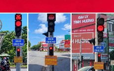 Vì sao loạt biển 'Đèn đỏ cấm rẽ phải' nền xanh ở Quảng Trị bị tháo bỏ?