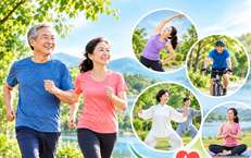 5 yếu tố giúp sống thọ khỏe mạnh