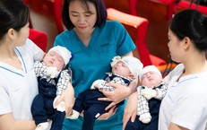 Ca tam thai hy hữu, ba anh em chào đời cách nhau 36 giờ