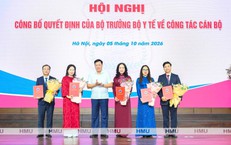 Bộ Y tế trao quyết định bổ nhiệm, bổ nhiệm lại Phó Hiệu trưởng Trường Đại học Y Hà Nội