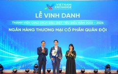 MB được vinh danh là thành viên giao dịch tiêu biểu trên thị trường trái phiếu