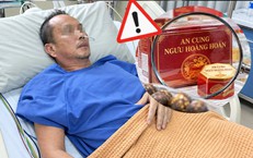 Cụ ông nhập viện cấp cứu sau một ngày uống An cung