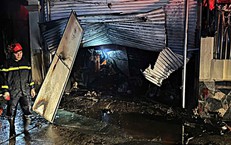 Cháy lớn tại nhà dân ở xã Thượng Phúc, Hà Nội