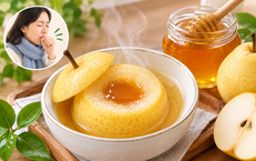 4 cách giảm ho bằng quả lê