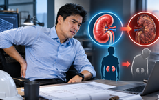 Ngồi nhiều, nam kỹ sư 35 tuổi suy giảm chức năng thận như người 60