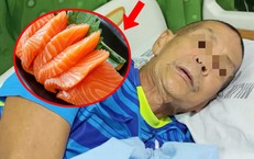 Ăn sashimi để tủ lạnh, người đàn ông sốt gần 40 độ C mắc viêm màng não