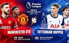 Nhận định Man Utd vs Tottenham (23h30 ngày 10/10): Khi những 'người cùng khổ' đụng độ