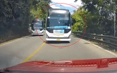 Xử phạt 2 tài xế vượt ẩu từ camera hành trình người dân