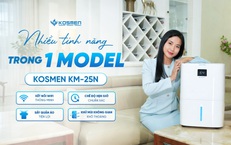 Diễn viên Đàm Hằng tin chọn máy hút ẩm kiêm lọc không khí Kosmen