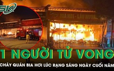 Hiện trường xót xa vụ cháy quán bia hơi lúc rạng sáng khiến nam nhân viên 17 tuổi tử vong
