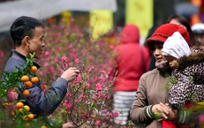 Chi tiết đợt không khí lạnh đêm Giao thừa ở miền Bắc