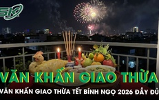 Văn khấn Giao thừa tết Bính Ngọ 2026 đầy đủ chuẩn phong tục