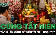 Văn khấn cúng tất niên tết Bính Ngọ 2026 và giờ cúng chi tiết theo chuẩn phong tục truyền thống