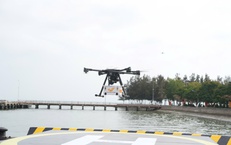 Khai trương tuyến vận chuyển bưu chính bằng thiết bị bay không người lái (UA V) kết nối Cần Giờ - Vũng Tàu
