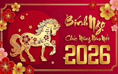 Những mẫu thiệp chúc Tết Bính Ngọ 2026 đẹp nhất