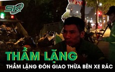 Chuyện những người thầm lặng đón Giao thừa bên xe rác
