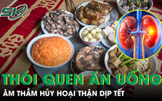 Những thói quen ăn uống ngày Tết là ‘thủ phạm’ hủy hoại thận