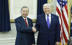 Tổng Bí thư Tô Lâm gặp Tổng thống Hoa Kỳ Donald Trump
