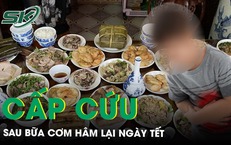 Bé trai nhập viện cấp cứu sau bữa cơm hâm lại ngày Tết 
