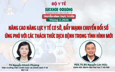 Truyền hình trực tuyến: Nâng cao năng lực y tế cơ sở, đẩy mạnh chuyển đổi số ứng phó với các thách thức dịch bệnh trong tình hình mới