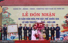 Bắc Ninh đón nhận danh hiệu Di sản văn hóa phi vật thể quốc gia Lễ hội Lim