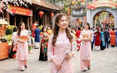 Kiểu tóc đẹp gọn gàng khi du Xuân 2026