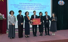 Thứ trưởng Nguyễn Thị Liên Hương chúc Tết Viện Chiến lược và Chính sách y tế