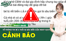 Bản tin Y tế 4/2: Bệnh viện lên tiếng về thông tin bé 3 tuổi bị sâu biển cắn, cần truyền máu gấp