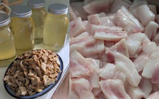 Rán và bảo quản mỡ lợn đúng cách để dùng lâu ngày dịp Tết