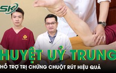 Hướng dẫn cách bấm huyệt uỷ trung giảm chuột rút 