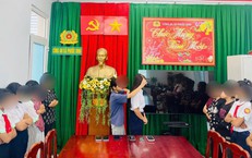 Nữ sinh xô xát do mâu thuẫn trên mạng xã hội, công an tổ chức 'chải tóc' làm hòa