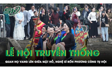 Làng Quả Cảm vào hội: Quan họ vang lên giữa mặt hồ, nghệ sĩ bốn phương cùng tụ hội