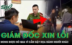 Tài xế đi ô tô cầm gậy dọa đánh người khác xin lỗi và mong muốn được bỏ qua
