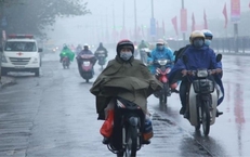 Khi nào miền Bắc bắt đầu mưa phùn do không khí lạnh lệch đông?