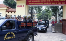 Cảnh sát đặc nhiệm luyện quân, sẵn sàng bảo đảm an toàn cho Ngày hội non sông