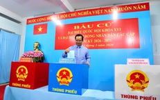 31 xã, phường trên địa bàn TPHCM đạt 100% cử tri đi bỏ phiếu bầu cử