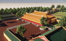 Điều ít biết về ngôi điện quan trọng đang được trùng tu gần 200 tỷ đồng ở Huế