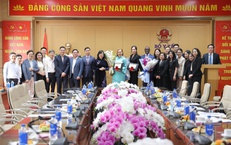 Bộ trưởng Đào Hồng Lan tiếp và làm việc với Chủ tịch khu vực châu Á - Thái Bình Dương của MSD