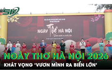 Ngày thơ Hà Nội 2026 gửi gắm khát vọng 'Vươn mình ra biển lớn'