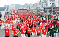 Hơn 34.000 người ở Quảng Ninh tham gia Ngày chạy Olympic 2026