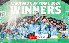 'Gieo sầu' cho Arsenal, Manchester City vô địch Cúp Liên đoàn Anh