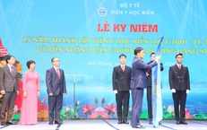 Viện Y học biển kỷ niệm 25 năm thành lập, đón nhận Huân chương Lao động hạng Nhất