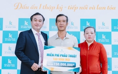 Hành trình gần thập kỷ 'vá lại nụ cười' cho người kém may mắn