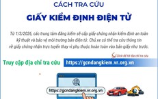 Hướng dẫn cách tra cứu giấy chứng nhận kiểm định điện tử