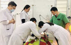 Cấp cứu kịp thời bé 27 tháng tuổi ngừng thở do hóc quả nhãn