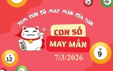 Con số may mắn hôm nay 7/3 - số tài lộc 12 con giáp theo năm sinh
